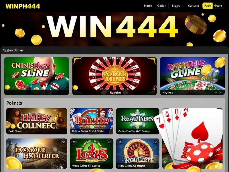 Welcome to winph444.com – your premier destination for top-rated online gambling games. Explore slots, poker, live dealers, and sports betting on a secure platform with exclusive bonuses for new and existing players.